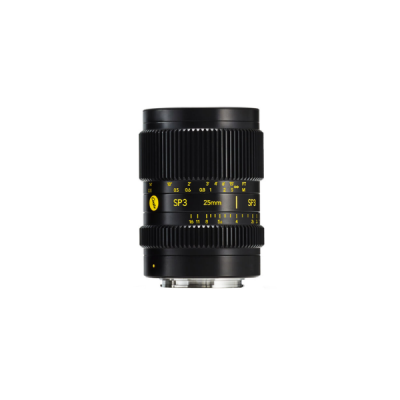 Lente Cooke Prime Full-Frame SP3 25mm T2.4 (E-Mount, L-Mount e RF)