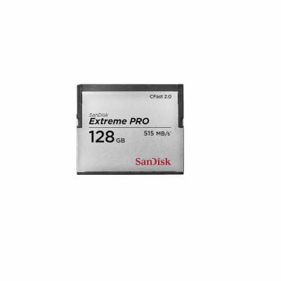 Cart&atilde;o SanDisk Extreme PRO CFast 2.0 de 128GB