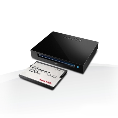 Leitor de cart&atilde;o SanDisk CFast 2.0