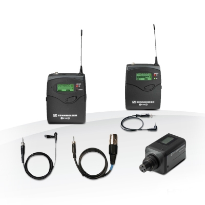 Combo port&aacute;til sem fio Sennheiser EW100