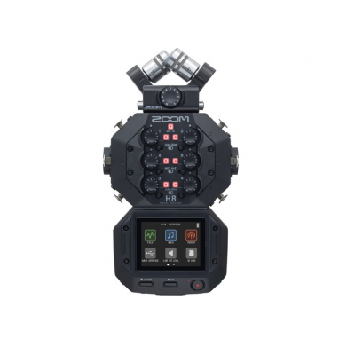 Gravador de &aacute;udio Zoom H8 - 6 canais