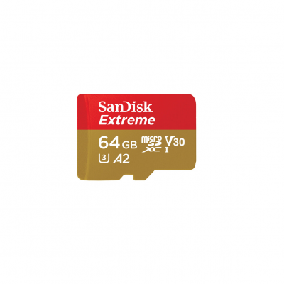 Cart&atilde;o SanDisk Micro SD/XC 64GB