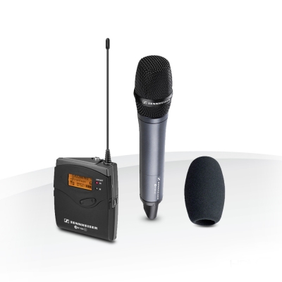 Microfone de m&atilde;o sem fio Sennheiser EW 135