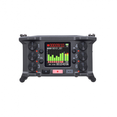Gravador de &aacute;udio Zoom F6 - 6 canais