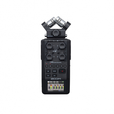 Gravador de &aacute;udio Zoom H6 - 4 canais